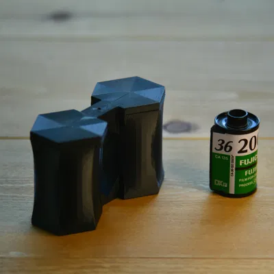 Hộp Đựng Phim 35mm Đôi