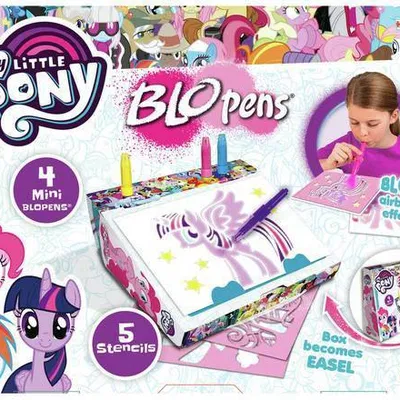 Mẫu My Little Pony cho Máy Thổi Mực Airbrush