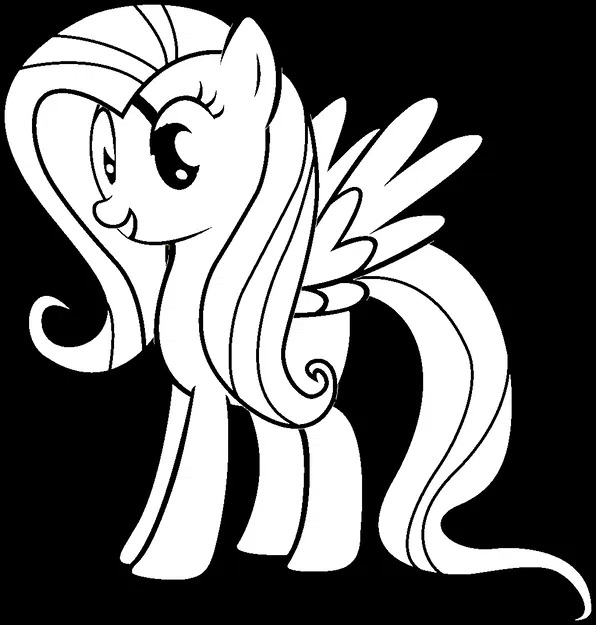 Mẫu My Little Pony cho Máy Thổi Mực Airbrush - Image 6