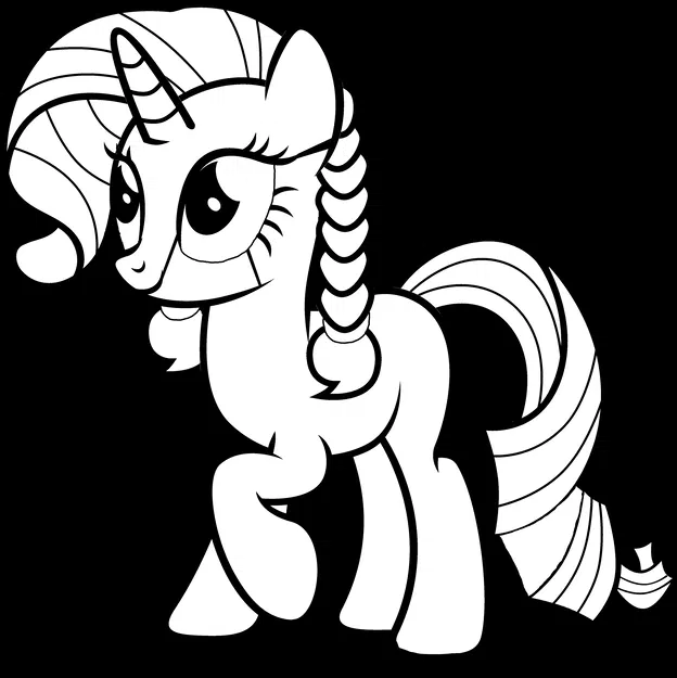 Mẫu My Little Pony cho Máy Thổi Mực Airbrush - Image 7