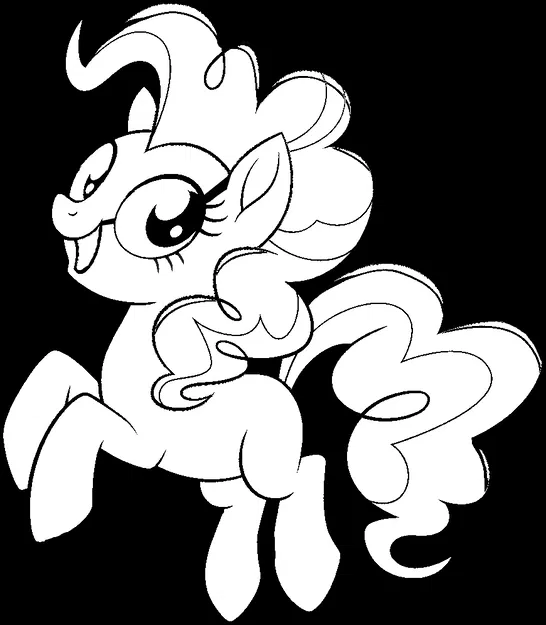 Mẫu My Little Pony cho Máy Thổi Mực Airbrush - Image 8