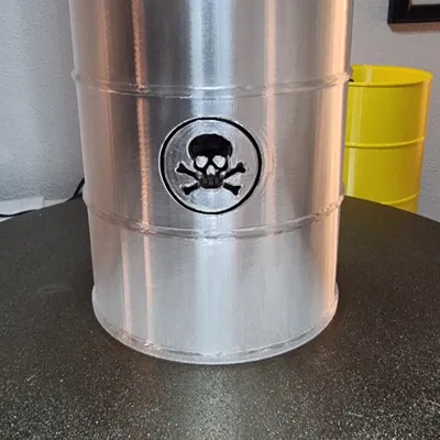Thùng phuy dầu - Có hoặc không có dấu hiệu độc hại