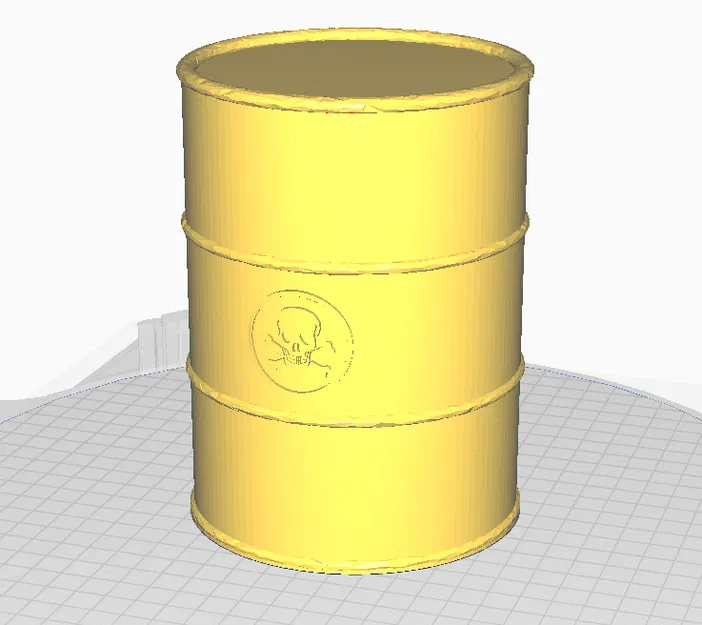 Thùng phuy dầu - Có hoặc không có dấu hiệu độc hại - Image 3