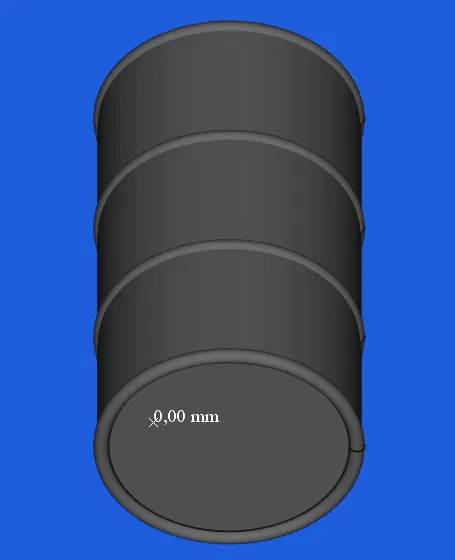 Thùng phuy dầu - Có hoặc không có dấu hiệu độc hại - Image 4