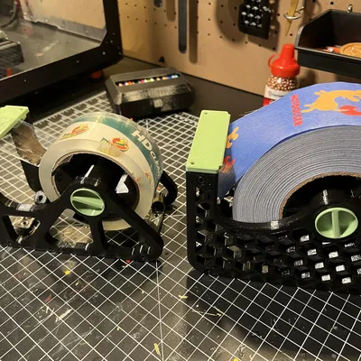 Các cạnh Cây phun băng keo Honeycomb cho cuộn băng keo tới 6.5" - Bản chỉnh sửa Hotdogger