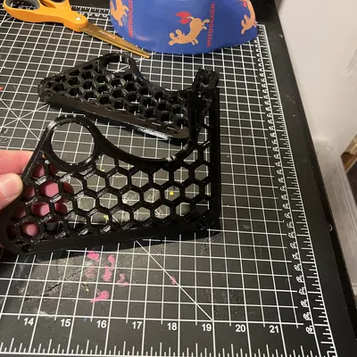 Các cạnh Cây phun băng keo Honeycomb cho cuộn băng keo tới 6.5" - Bản chỉnh sửa Hotdogger