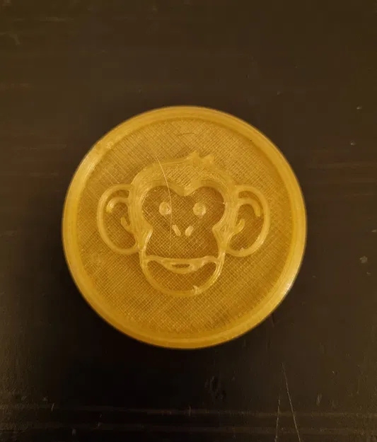 Mô Hình Monkey Coin - Đồng Xu Khỉ - Image 1