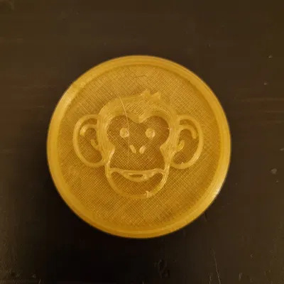 Mô Hình Monkey Coin - Đồng Xu Khỉ