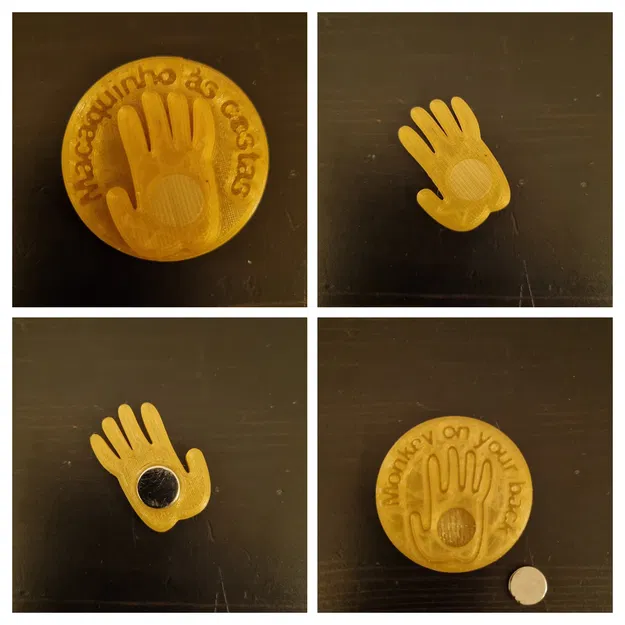 Mô Hình Monkey Coin - Đồng Xu Khỉ - Image 2