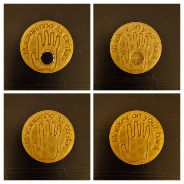 Mô Hình Monkey Coin - Đồng Xu Khỉ - Image 3