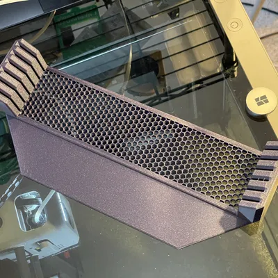 Giá đỡ khay in Bambu Lab X1 có 2-8 khe cắm thu nhỏ, infill hở, tùy chọn lưỡi