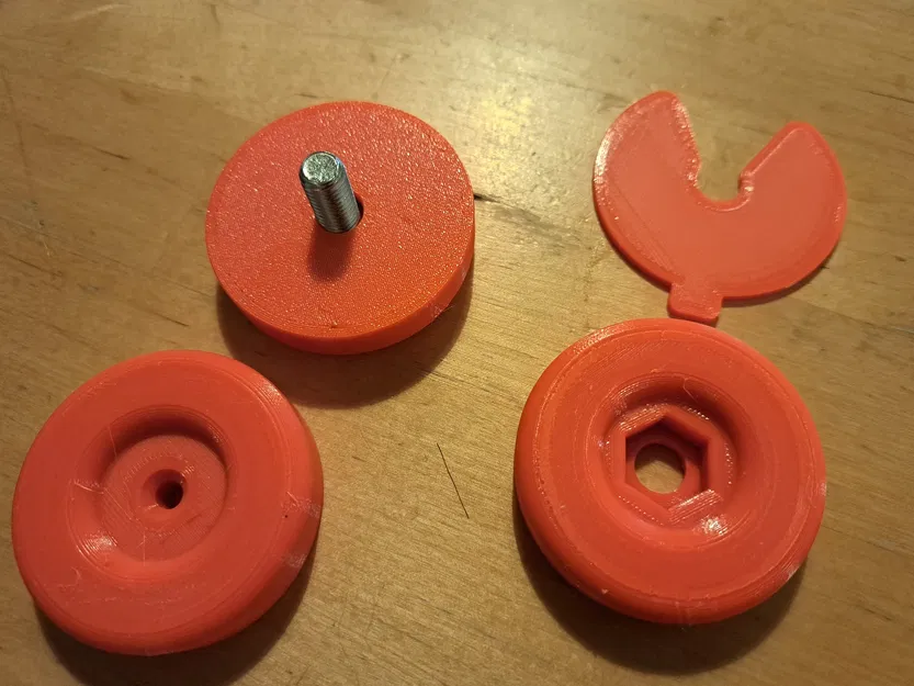 Chân Tủ M8, Vít Gỗ 5mm - Image 4