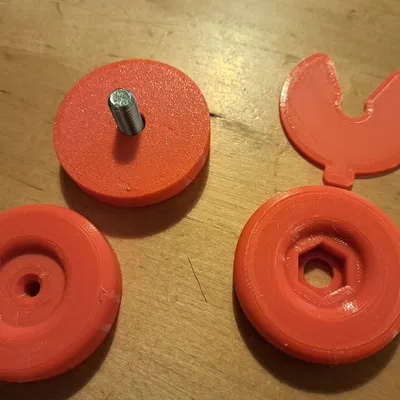 Chân Tủ M8, Vít Gỗ 5mm