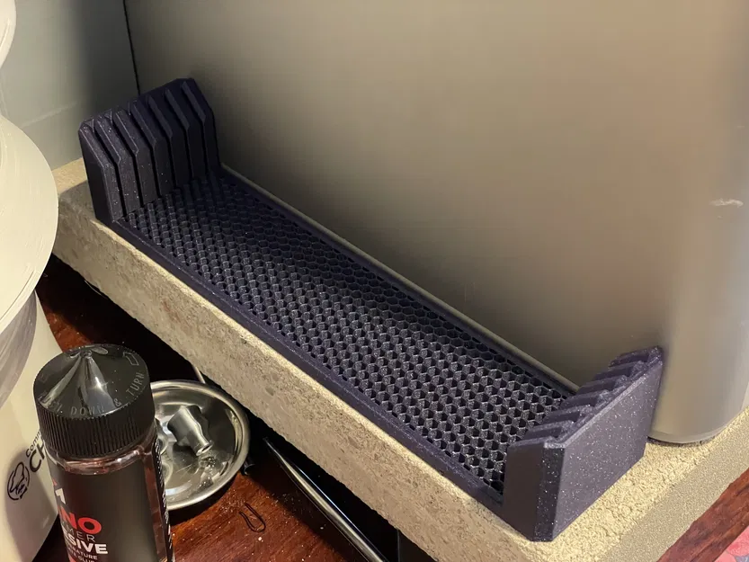 Giá đỡ khay in Bambu Lab X1 có 2-8 khe cắm thu nhỏ, infill hở, tùy chọn lưỡi - Image 3