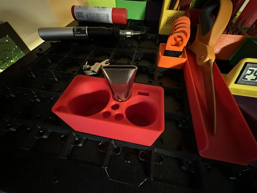 Giá đỡ Gridfinity cho Dremel VersaTip & Bình xăng (hoặc không) - Image 5