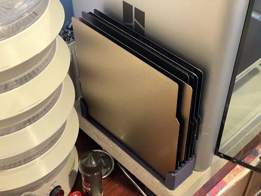 Giá đỡ khay in Bambu Lab X1 có 2-8 khe cắm thu nhỏ, infill hở, tùy chọn lưỡi - Image 4