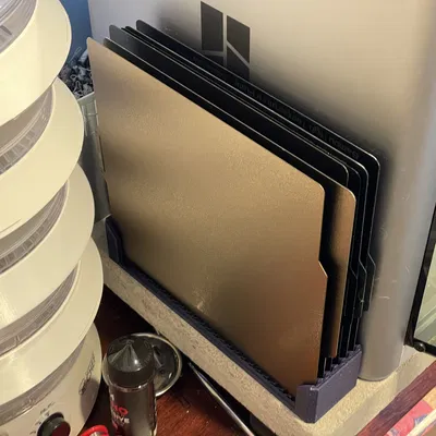 Giá đỡ khay in Bambu Lab X1 có 2-8 khe cắm thu nhỏ, infill hở, tùy chọn lưỡi