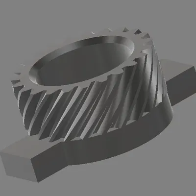 Bánh Răng Nghiêng Đồng Hồ Tốc Độ Xe Máy Suzuki TS50