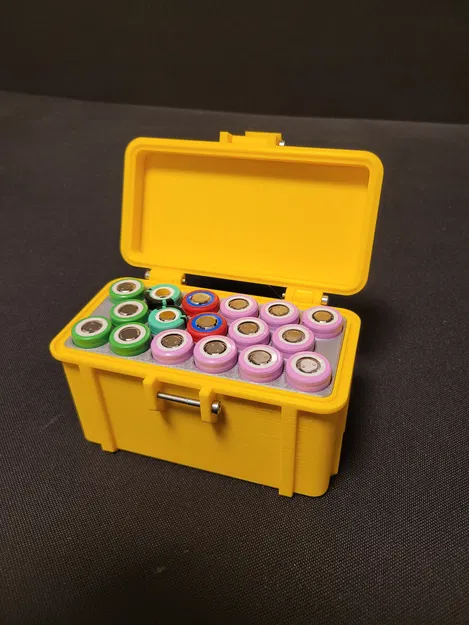 Hộp đựng pin 18650 cứng cáp 17 pin - Image 1