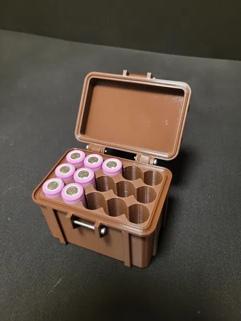 Hộp đựng pin 18650 cứng cáp 17 pin - Image 3