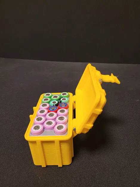 Hộp đựng pin 18650 cứng cáp 17 pin - Image 6