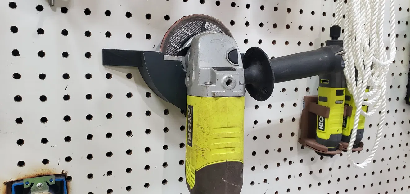 Giá đỡ máy mài góc Ryobi cho Pegboard - Image 1