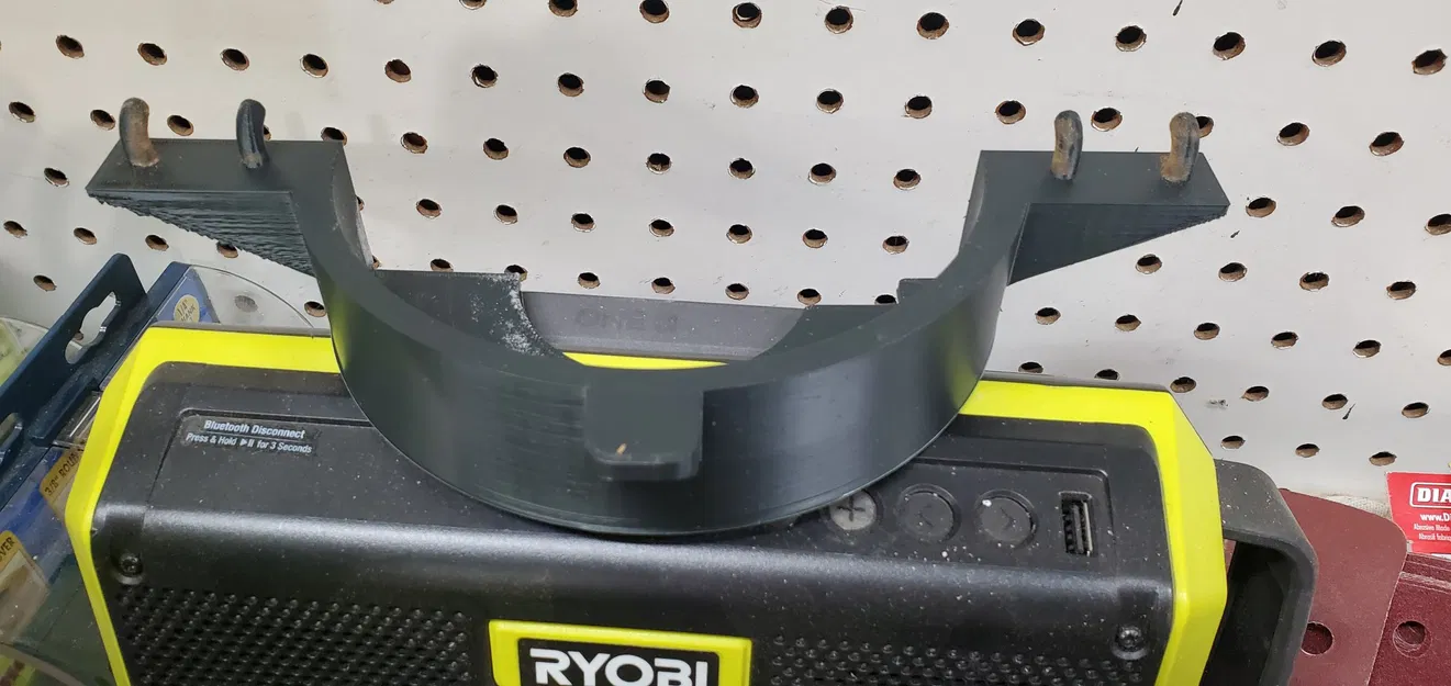 Giá đỡ máy mài góc Ryobi cho Pegboard - Image 3