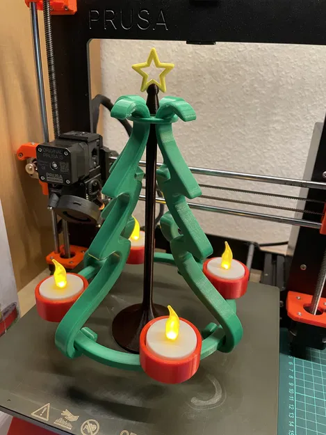 Cây nến Teelichtbaum / Cây nến Tea light - Image 1