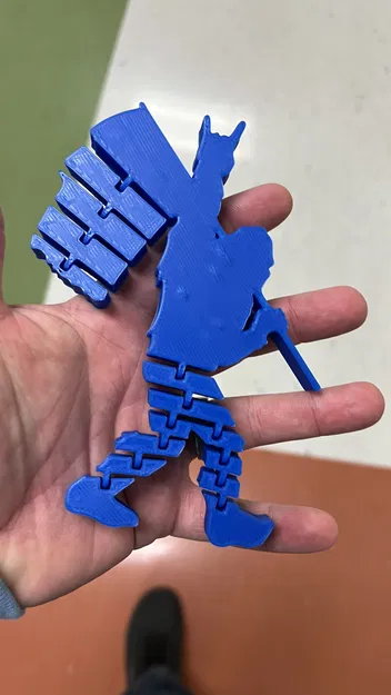 Khủng Long Dẻo Cầm Cờ (Flexi-Sasquatch) - Image 2