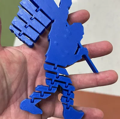 Khủng Long Dẻo Cầm Cờ (Flexi-Sasquatch)