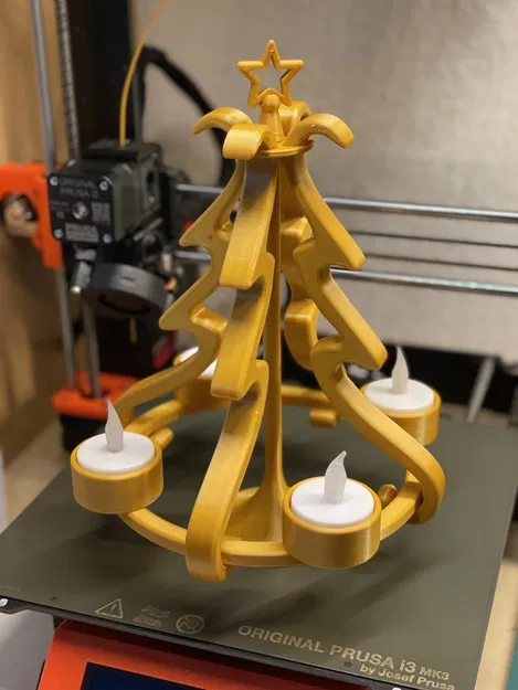 Cây nến Teelichtbaum / Cây nến Tea light - Image 2