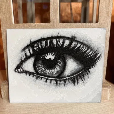 Mắt - Tranh Sơn Filament 4 Màu