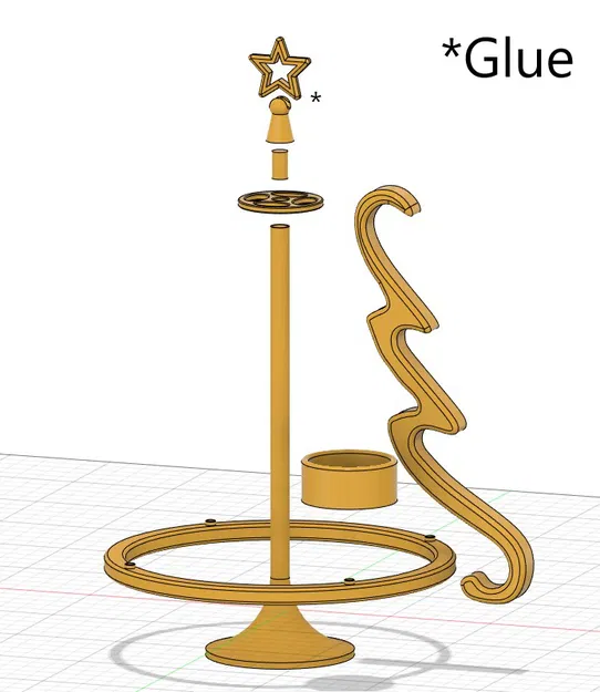 Cây nến Teelichtbaum / Cây nến Tea light - Image 4