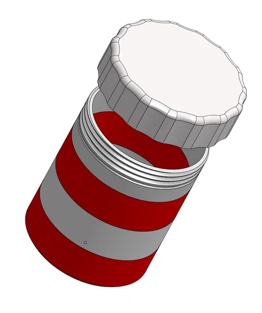 Hộp Đựng Nhiều Màu Có Nắp Vặn - Image 3