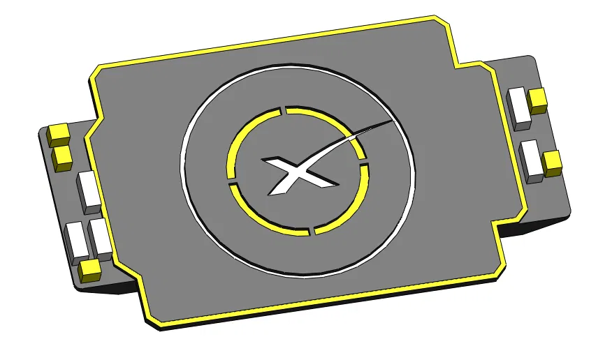 Mô hình sà lan SpaceX ADS - Image 1