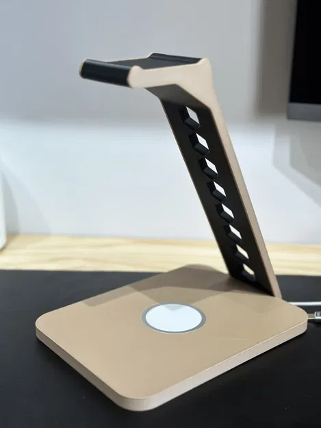 Giá đỡ Tai nghe + Khu vực sạc điện thoại cảm ứng - Image 1