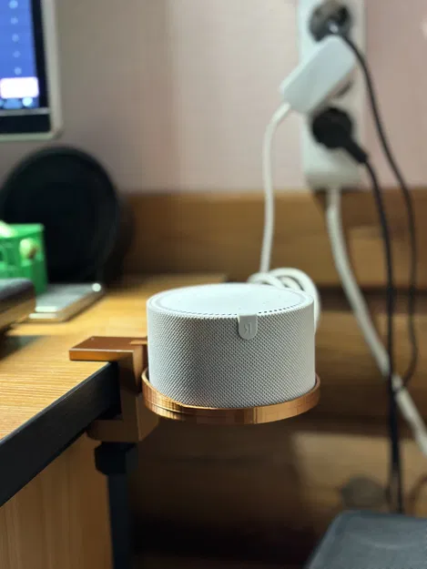 Chân đế tròn có ngàm gắn bàn - Image 1