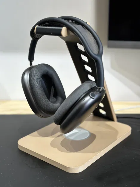 Giá đỡ Tai nghe + Khu vực sạc điện thoại cảm ứng - Image 3