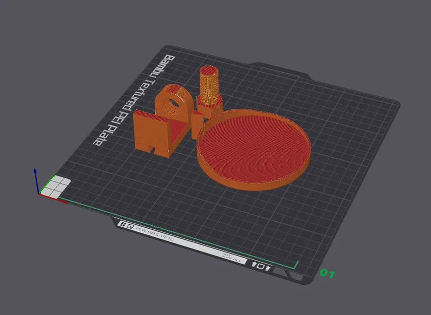 Chân đế tròn có ngàm gắn bàn - Image 4