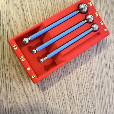 Đế Gridfinity Đựng Dụng Cụ Bắn Keo Silicon
