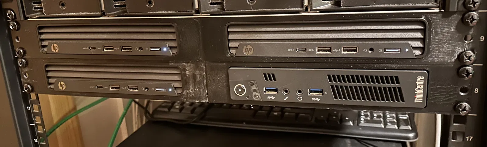 Kệ Mini PC cho Rack 1U - Image 3