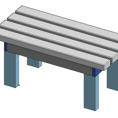 Ghế Sân Vườn - Tỷ Lệ 1:10