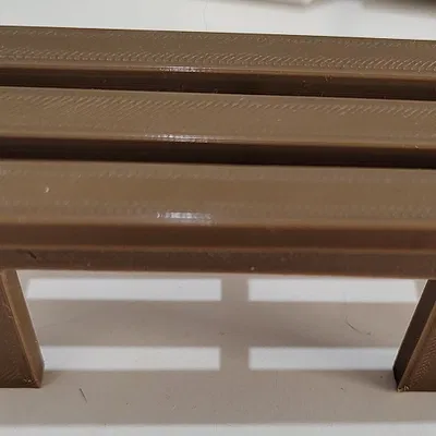 Ghế Sân Vườn - Tỷ Lệ 1:10