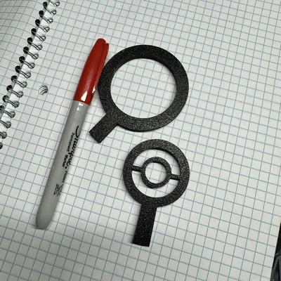 Mô Hình Ống Ngắm Tập Bắn Súng Peep Sight