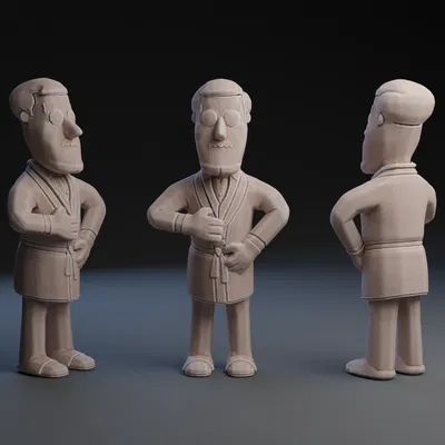 Mô hình 3D Carter Pewterschmidt