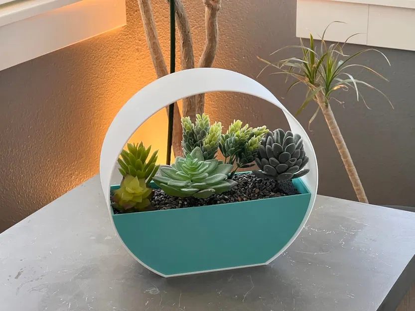 Chậu Cây Hình Tròn Hiện Đại - Image 2