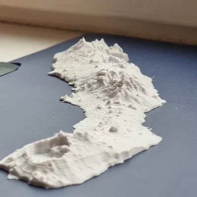 Azores - Mô hình 3D 9 hòn đảo