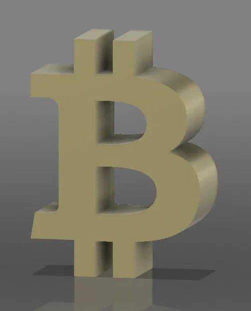 Móc Khóa Trang Trí Logo Bitcoin Có/Không Có Chân Đế - !BTC - Image 2