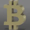 Móc Khóa Trang Trí Logo Bitcoin Có/Không Có Chân Đế - !BTC - Thumbnail 2