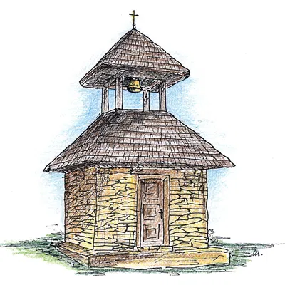 Mô Hình Chuông Núi Zvonička